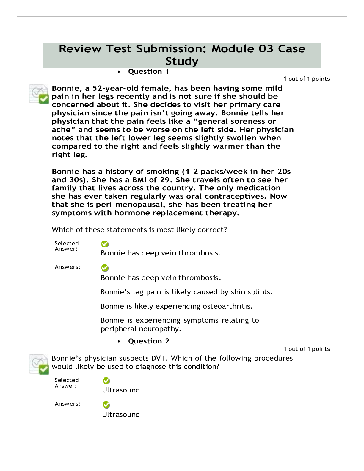 Preview of BSC 2347_ MODULE 3 CASE STUDY Questions and Elaborate Answers(A Grade), Questions and Answ
